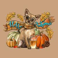 Hello Autumn With Chihuahua Dog Vintage Tee | Teevron