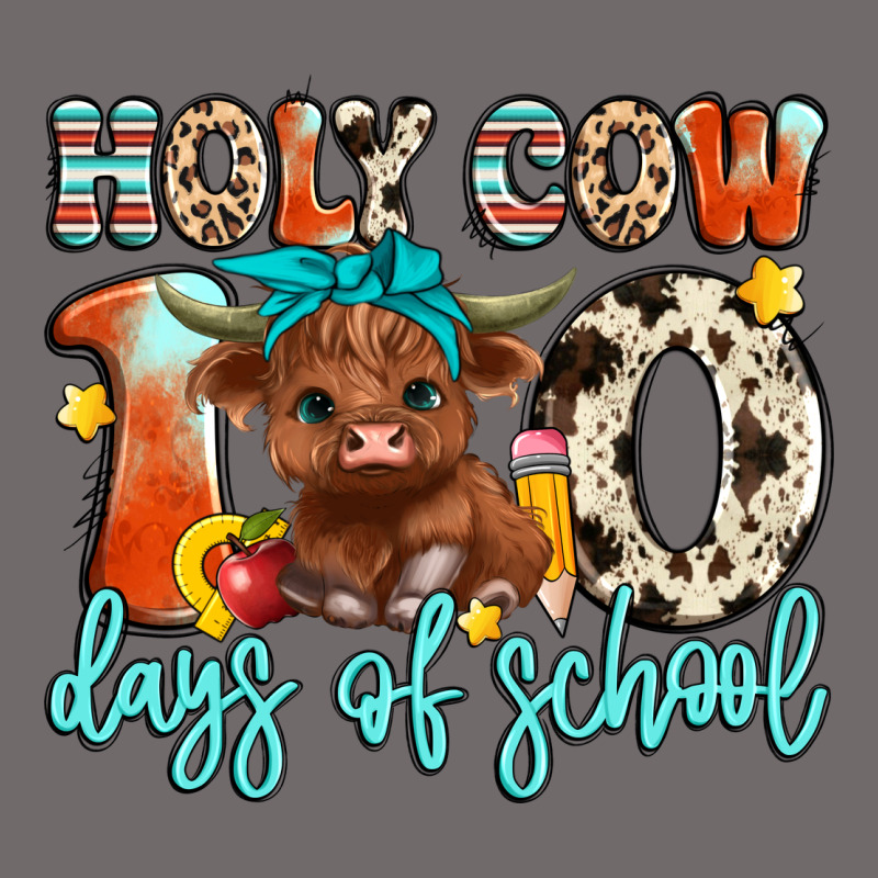 Holy Cow 100 Days Of School Urban Heavy Tee by Artiststas | Teevron