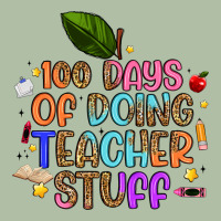 100 Days Of Doing Teacher Stuff Urban Heavy Tee | Teevron