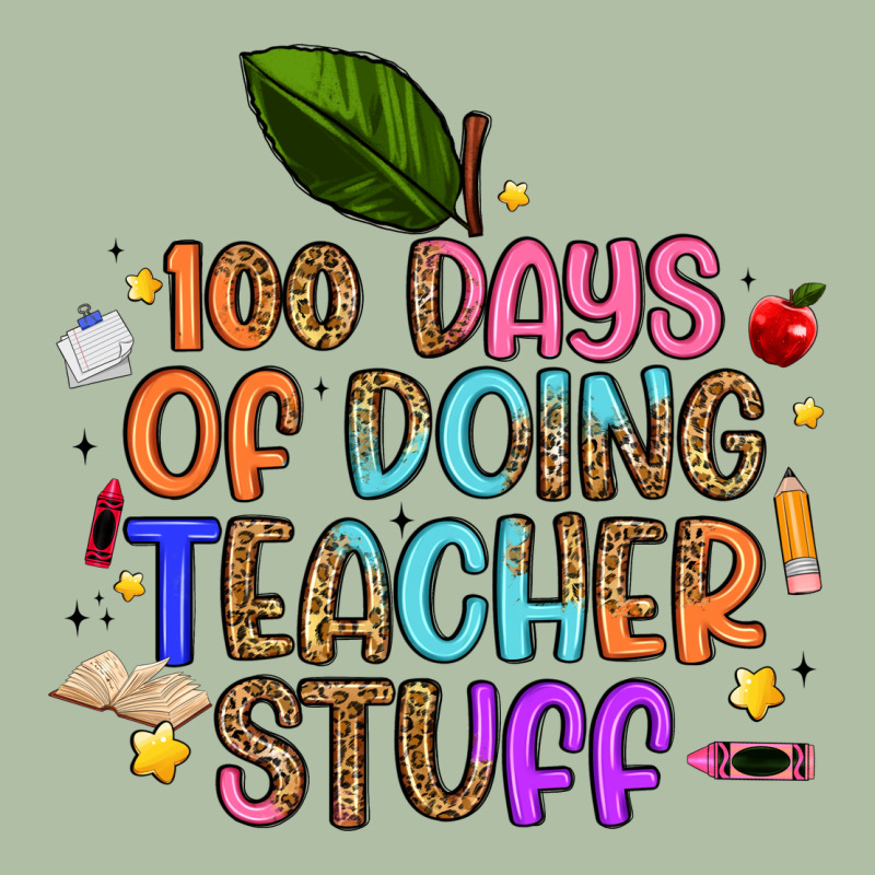 100 Days Of Doing Teacher Stuff Urban Heavy Tee by Artiststas | Teevron