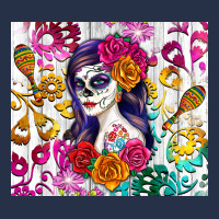Sugar Skull Girl Premium Hoodie | Teevron