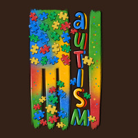 Autism American Flag Heavy Core Tee | Teevron