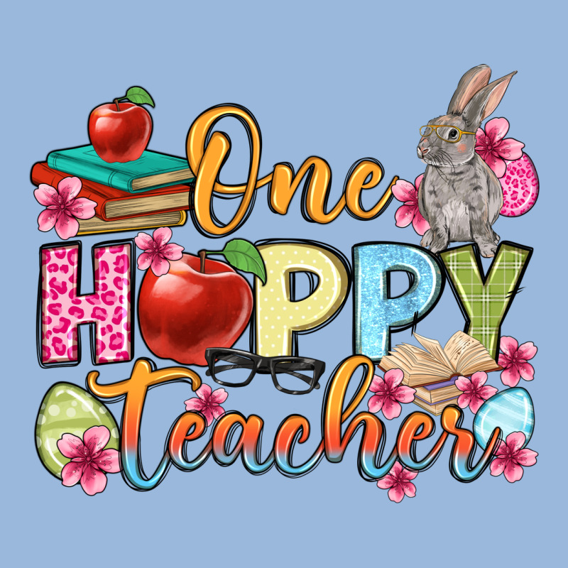 Easter Day One Hoppy Teacher Premium Hoodie by OliviaCreatesArt | Teevron