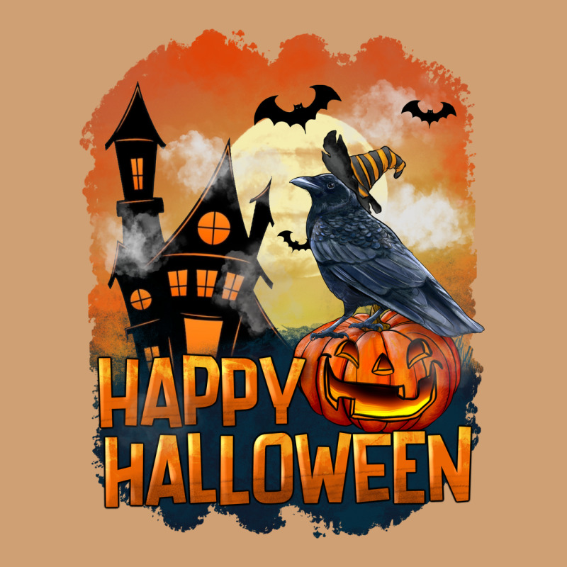 Happy Halloween With Crow Vintage Tee by LillyAllenDesigns | Teevron