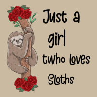 Just A Girl Who Loves Sloths Long Sleeve Tee | Teevron