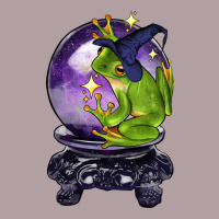 Halloween Frog With Crystal Ball Vintage Hoodie | Teevron