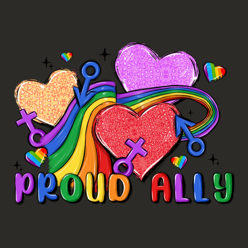 Proud Ally Heavy Core Tee by MaliasSmallBusiness | Teevron