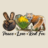 Peace Love Red Fox Urban Hoodie | Teevron