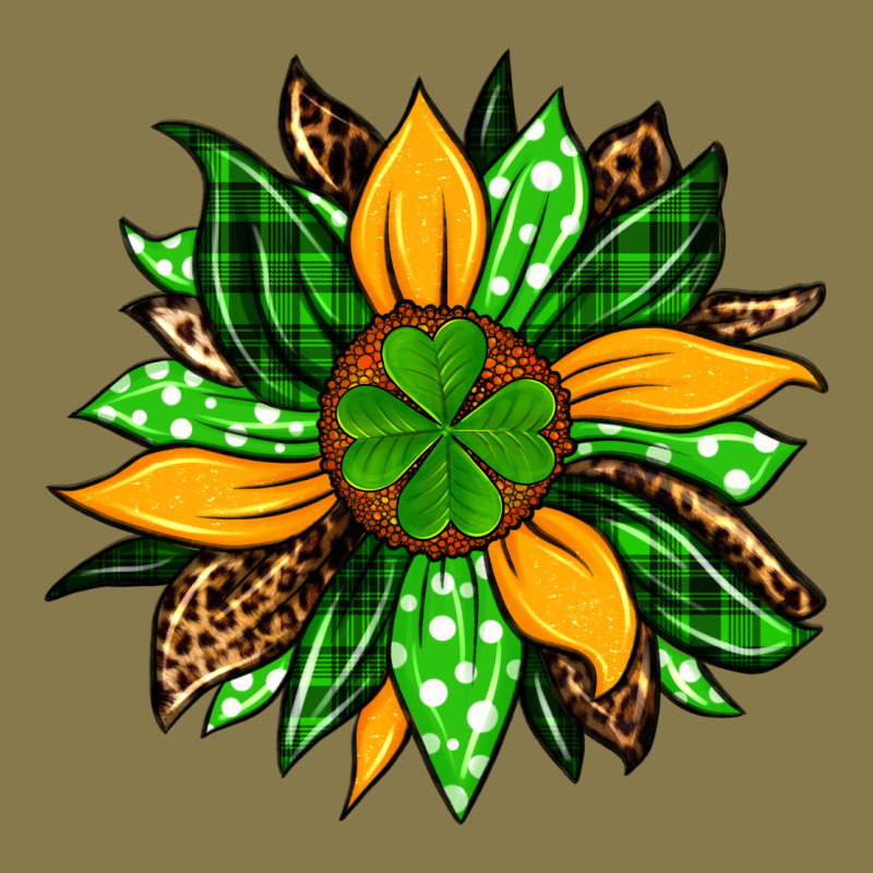 St. Patrick's Sunflower Premium Hoodie by OliviaCreatesArt | Teevron