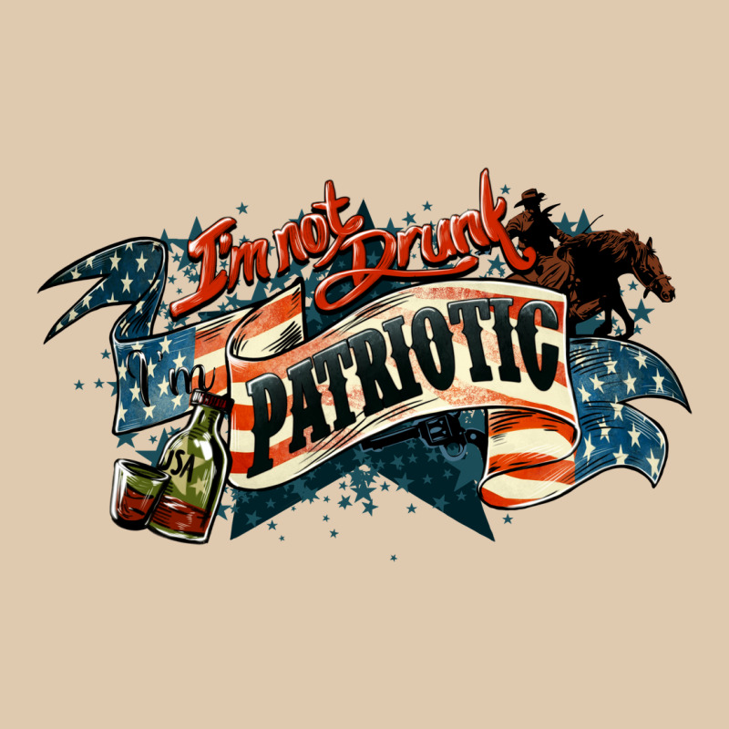 I'm Not Drunk I'm Patriotic Heavyweight Sweatshirt by HowdyJamesFarm | Teevron
