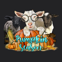 Pumpkin Season With Baby Sheeps And Goat Vintage Tee | Teevron