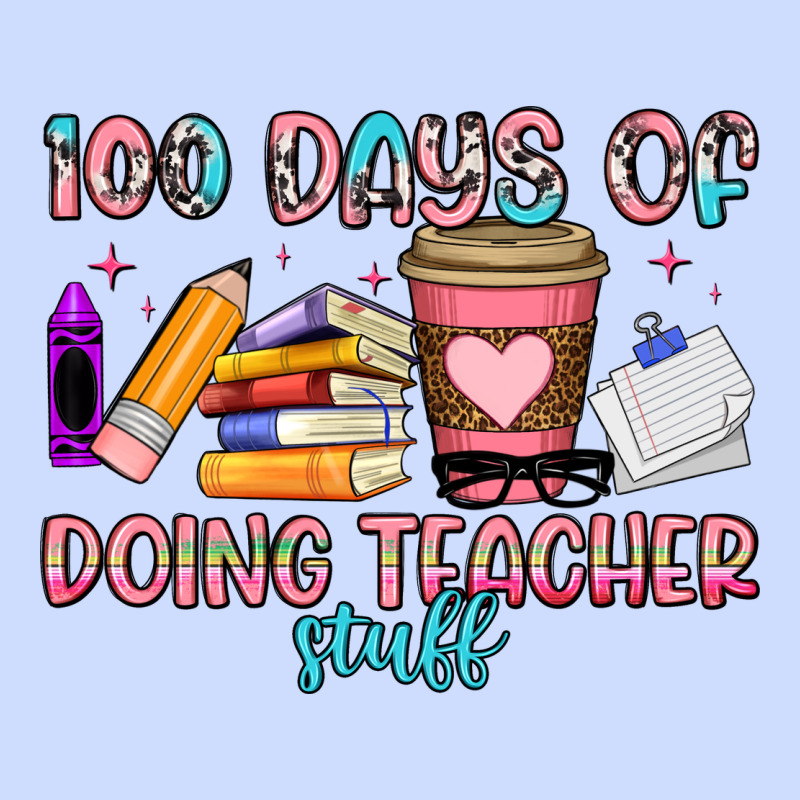 100 Days Of Doing Teacher Stuff Urban Heavy Tee by Artiststas | Teevron