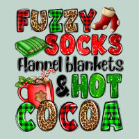 Fuzzy Socks Flannel Blankets And Hot Cocoa Zipper Hoodie | Teevron
