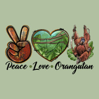 Peace Love Orangutan Urban Hoodie | Teevron