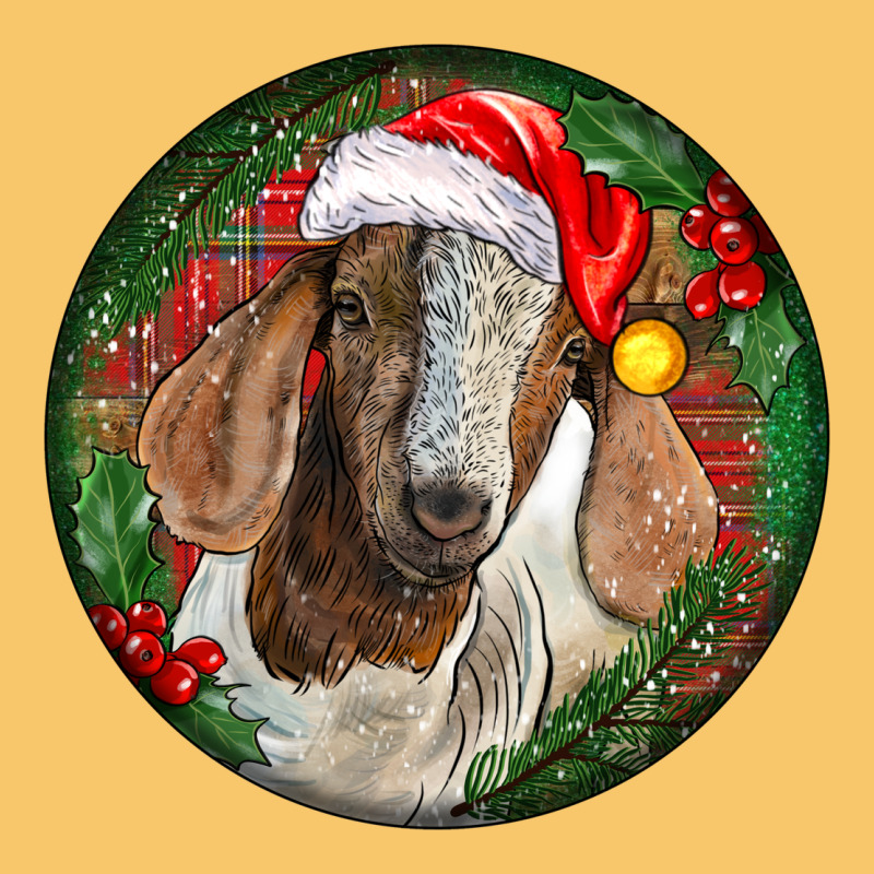 Boer Goat Christmas Vintage Hoodie by LillyAllenDesigns | Teevron