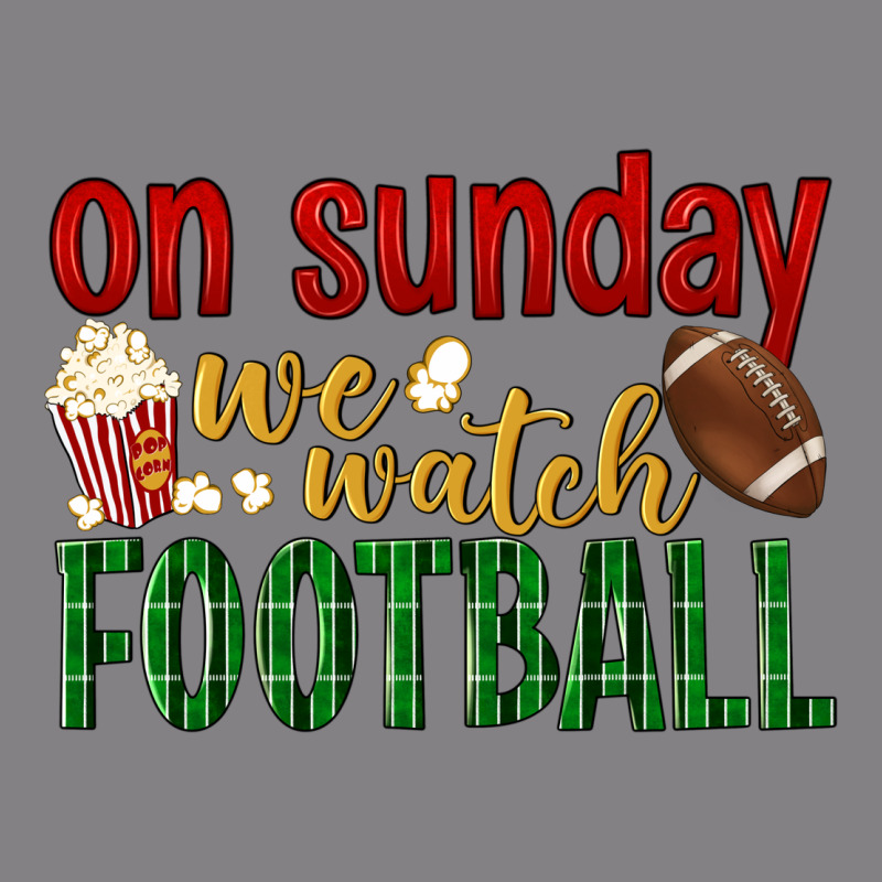 On Sunday We Watch Football Heavyweight Hoodie by BundleAndBundleShop | Teevron
