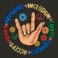 Advocate Inclusion Equity Equality Accept Adapt Heavy Core Tee | Teevron