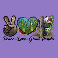 Peace Love Giant Panda Urban Hoodie | Teevron