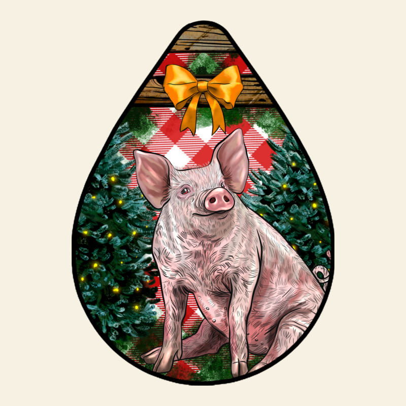 Christmas Pig Vintage Tee by LillyAllenDesigns | Teevron