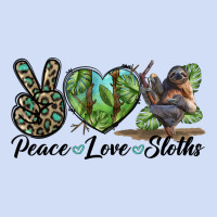 Peace Love Sloths Urban Hoodie | Teevron