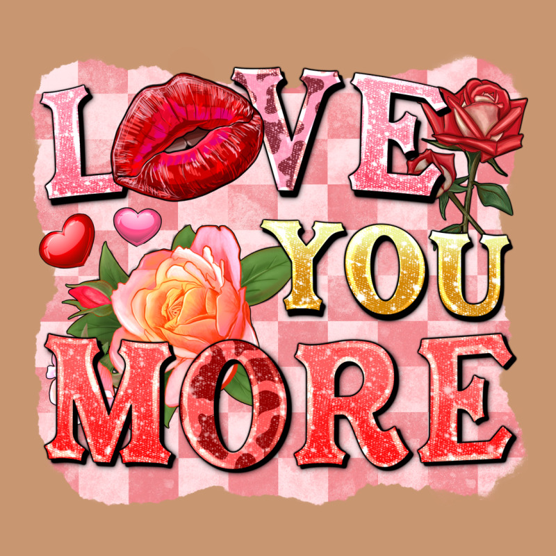 Love You More Heavyweight Hoodie by FaDigitalArtStudio | Teevron