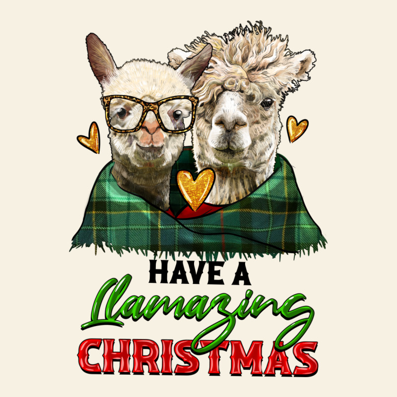 Have A Llamazing Christmas Alpaca Head Vintage Tee by LillyAllenDesigns | Teevron
