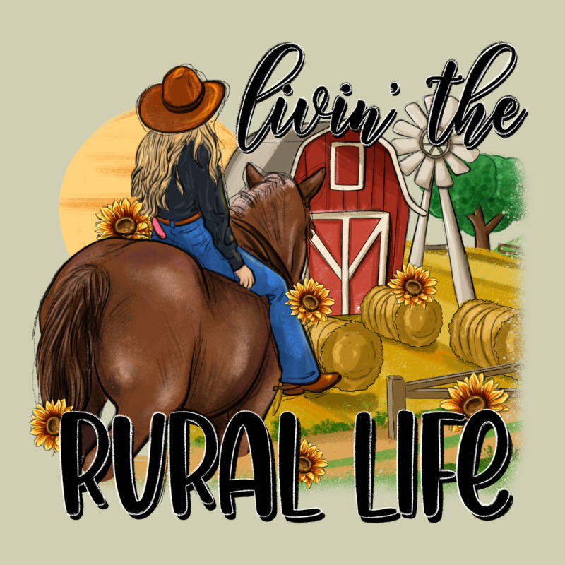 Livin The Rural Life Heavy Core Tee by MaliasSmallBusiness | Teevron