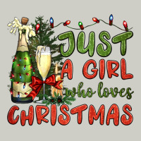 Just A Girl Who Loves Christmas Heavyweight Hoodie | Teevron