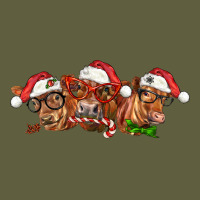 Christmas Red Angus Cows Vintage Tee | Teevron