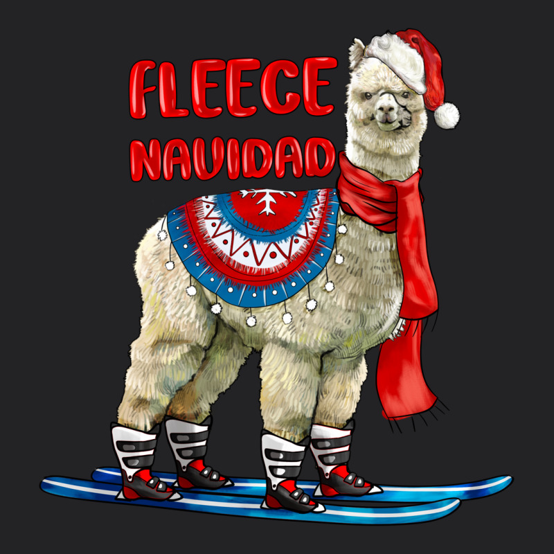Fleece Navidad Alpaca Vintage Tee by LillyAllenDesigns | Teevron
