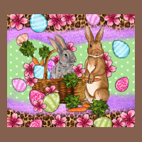 Easter Eggs Bunnys Basket Zipper Hoodie | Teevron