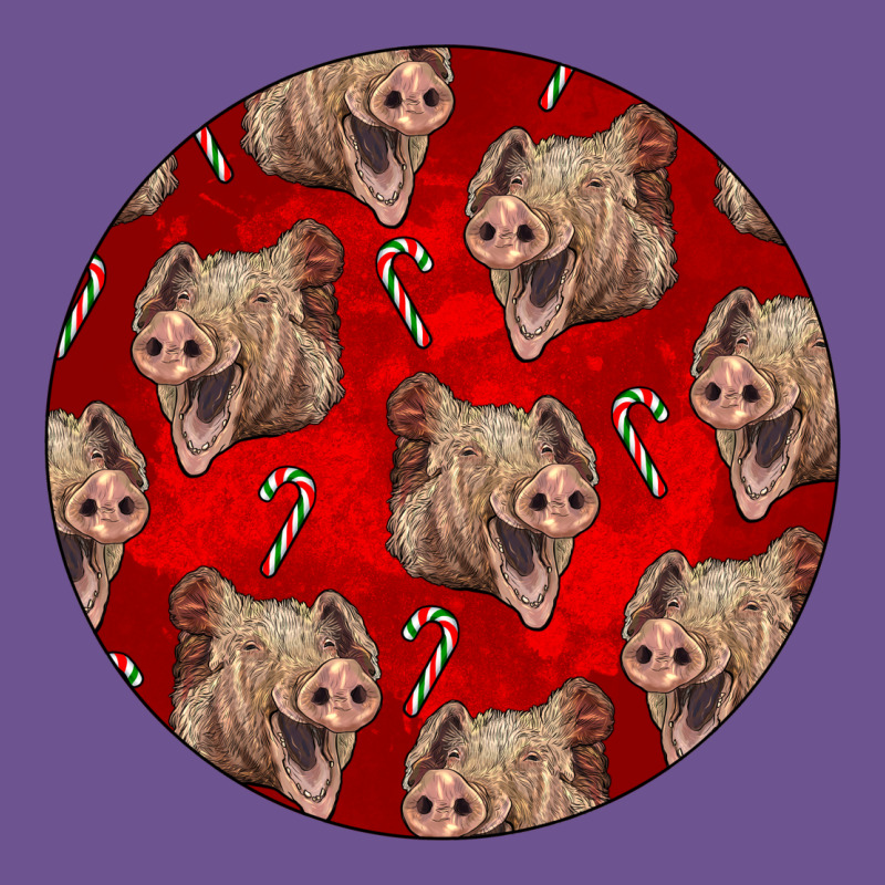 Christmas Pig Vintage Tee by LillyAllenDesigns | Teevron