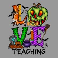 Love Taching Halloween Vintage Hoodie | Teevron