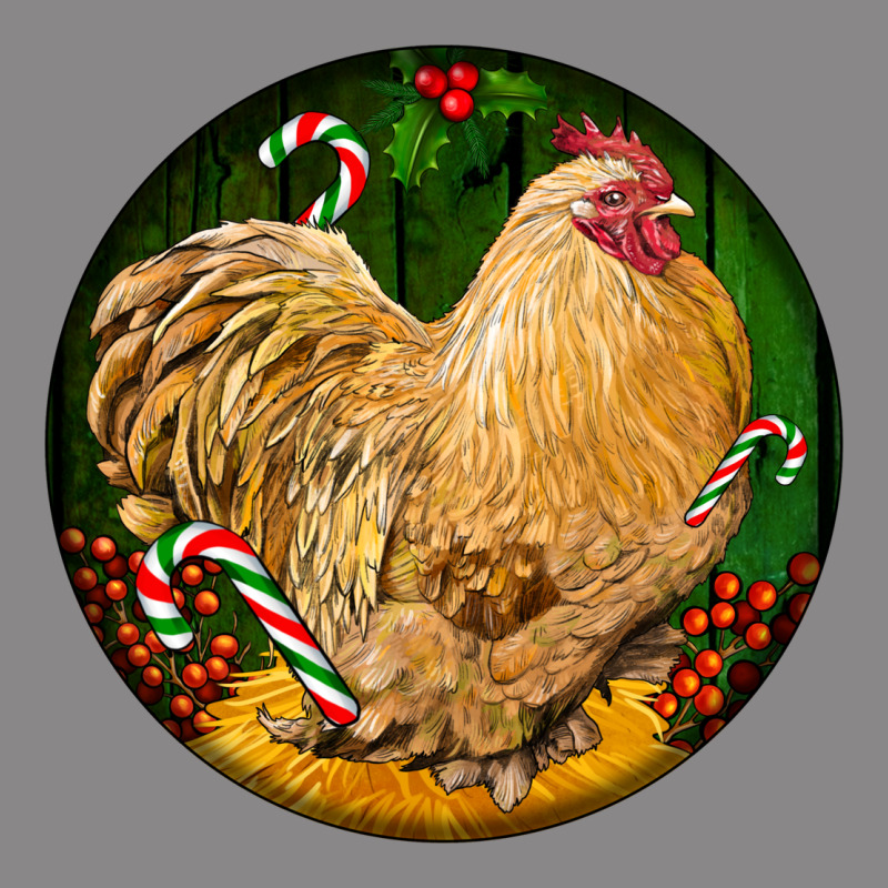 Cochin Rooster Christmas Vintage Tee by LillyAllenDesigns | Teevron
