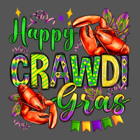 Happy Crawdi Gras Olivia Zipper Hoodie | Teevron