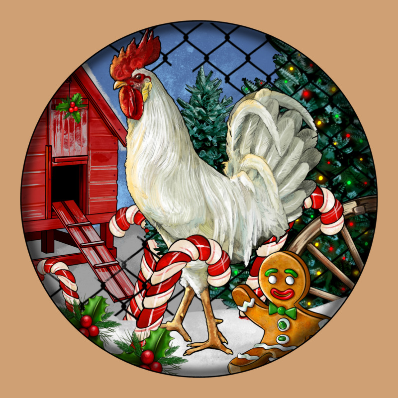Leghorn Rooster Christmas Ornament Vintage Tee by LillyAllenDesigns | Teevron