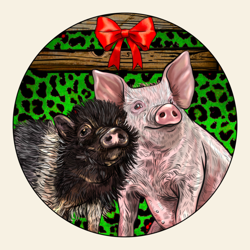 Christmas Pig Vintage Tee by LillyAllenDesigns | Teevron