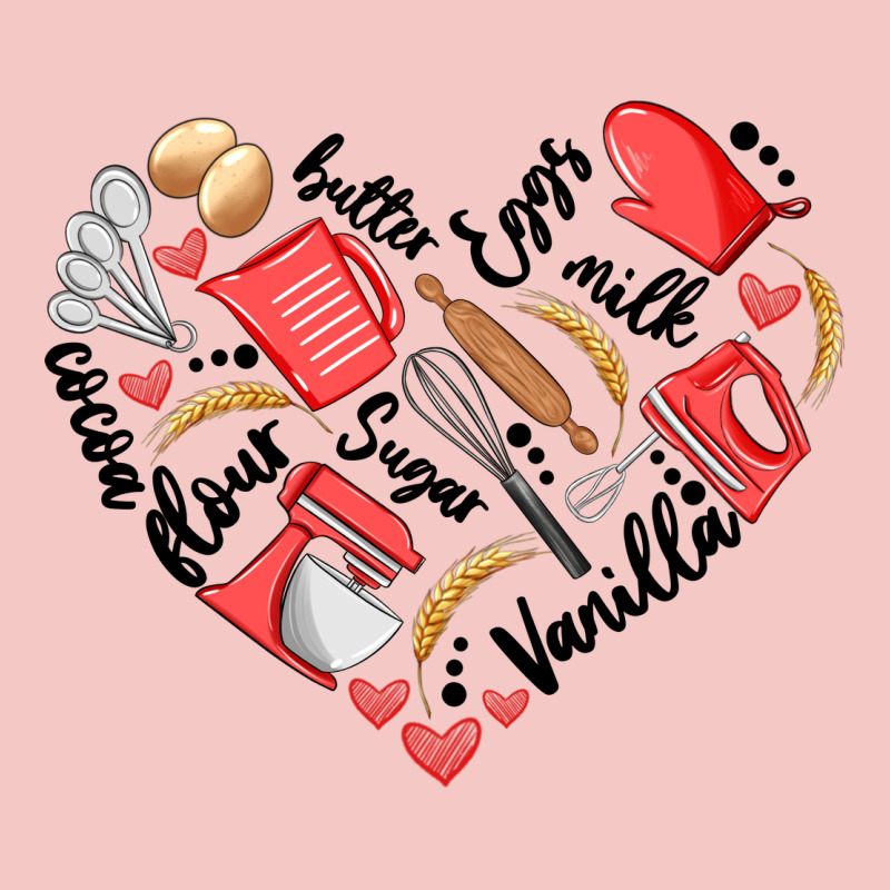 Bake Tools Heart Urban Heavy Tee by Artiststas | Teevron