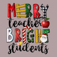 Merry Teacher Bright Students Christmas Vintage Hoodie | Teevron