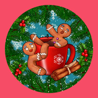 Gingerbread Men With Hot Chocolate Premium Sweatshirt | Teevron