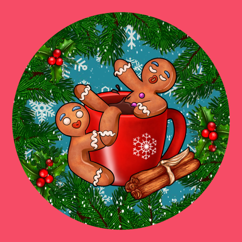 Gingerbread Men With Hot Chocolate Premium Sweatshirt by BundleAndBundleShop | Teevron