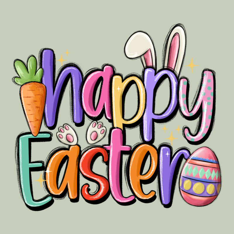 Happy Easter Ladies Tee by MaliasSmallBusiness | Teevron