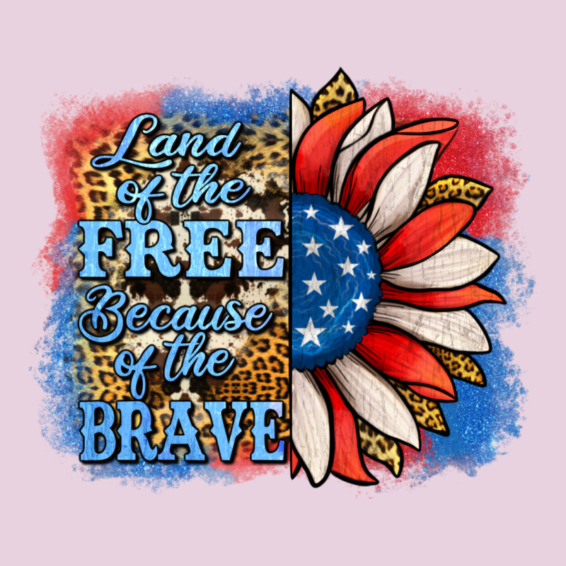 Patriotic Sunflower Land Of The Free Ladies Tee by Jasminsmagicworld | Teevron