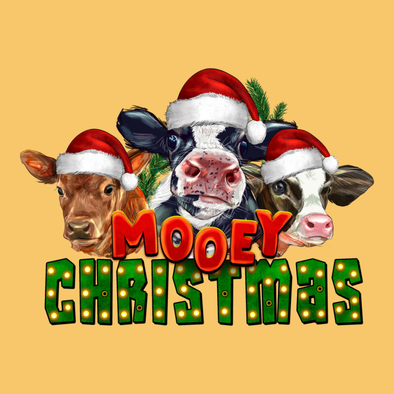 Mooey Christmas Cows Vintage Hoodie by LillyAllenDesigns | Teevron