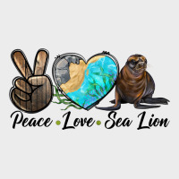 Peace Love Sea Lion Urban Hoodie | Teevron