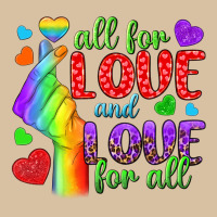 Western All For Love And Love For All Heavyweight Hoodie | Teevron