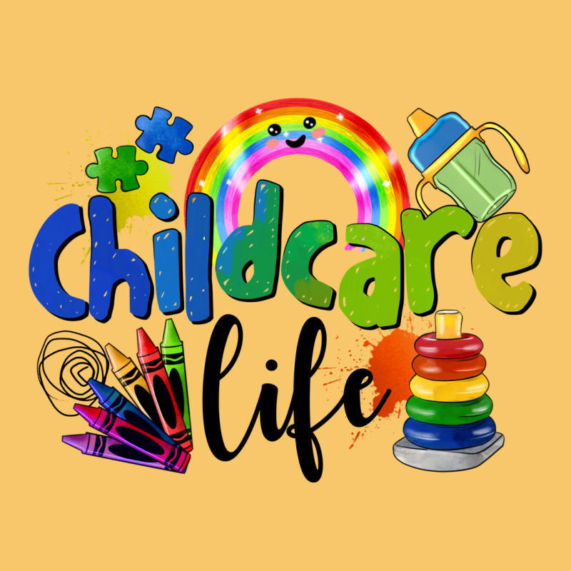Childcare Life Vintage Hoodie by LillyAllenDesigns | Teevron