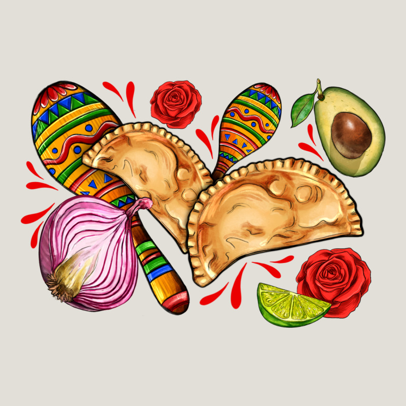 Empanadas Roses Onion Lime And Avocado Heavy Core Tee by AdoDesignShop | Teevron
