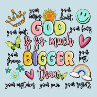God Is So Much Bigger Than Malia Ladies Tee | Teevron