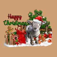 Happy Christmas Southdown Baby Sheep Vintage Tee | Teevron